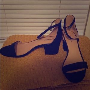 Small Heel Open-toe Shoes